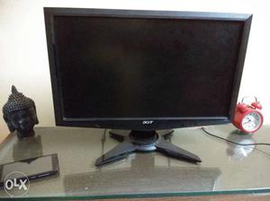 Black Acer Flat Screen Monitor