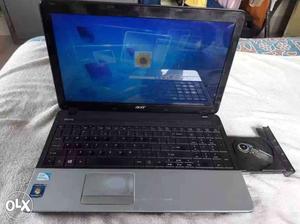 Black And Gray ACER Laptop