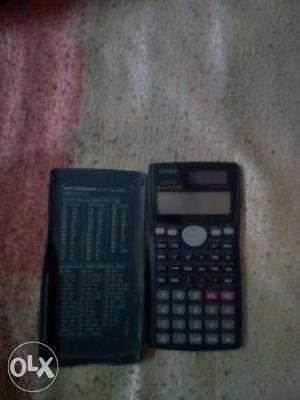 Black Casio Scientific Calculator With Case