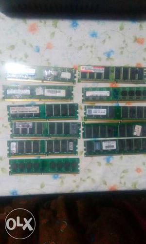 DDR2, DDR 1 desktop memory Excellent working condition