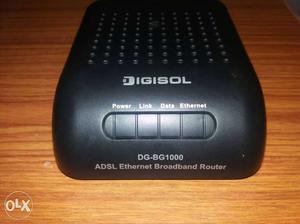Digisol adsl 2 broadband router with full cables