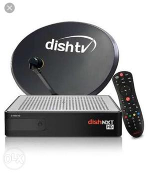 Dish TV with set top box available for sale