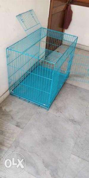 Hardly used dog crate. 36inch large