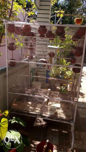 Huge Breeding Bird Cage In Perfect Condition For