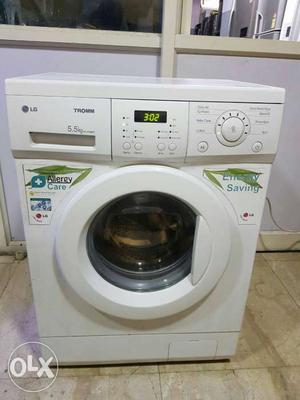LG tromm 5.5kg front load washing machine with free home