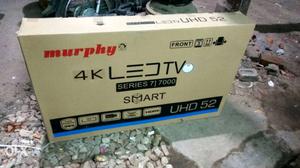 Murphy 52uhd 4k smart tv, brand new tv