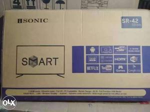 New isonic 42" led TV smart android 1 year warranty