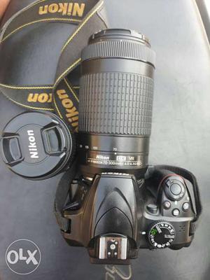 Nikon D34 camera 4year insurance full kit