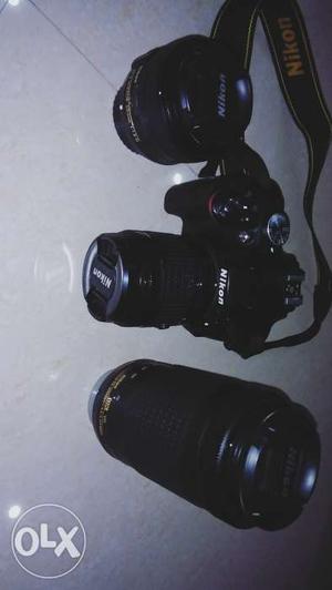 Nikon d with mm, mm with 2 months