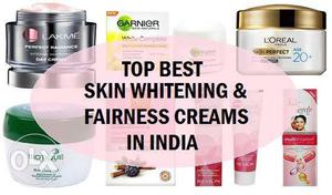 Skin whitening products