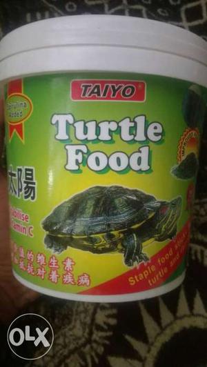 Taiyo turtle food 250 grams, unused.. original price 200 rs