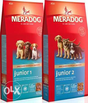 Two Meradog Junior Packs