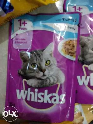 Whiskas Cat Food Plastic Sachet