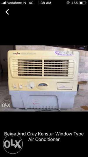 White And Grey KenStar Window-type Air Conditioner