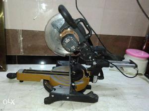 Yellow And Black Miter Saw