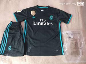 Adidas Real Madrid Jersey with Shorts (Size L)