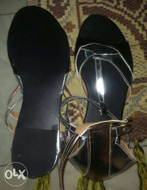 Brand new Trendy strapped Sandals. 41euro size, 8indian
