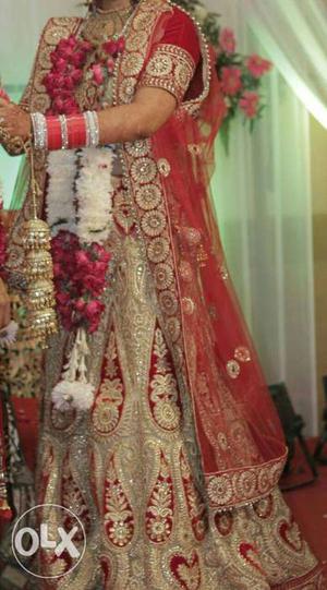 Designer Bridal Lehenga and Indo Western for low fixed price