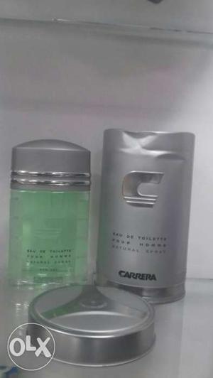 Gray Carrera Fragrance Bottle