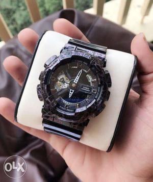 NEW Black CASl0 GSH0CK Watch