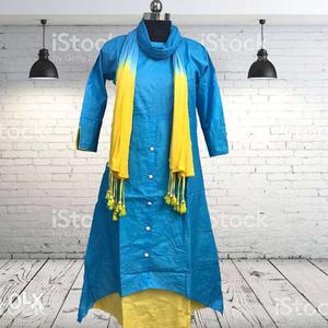 New Kurti with scarf Details:- Catalog Name:-