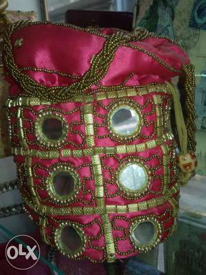 New original hand made.jaypuri bag.