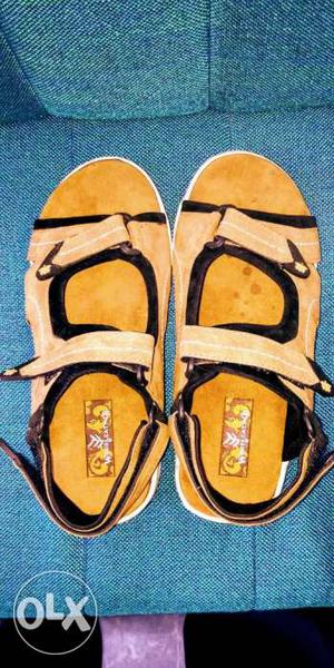Pair Of Yellow Sandals