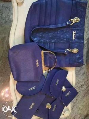 Set of 7pcs zara bags not at all used brand new n