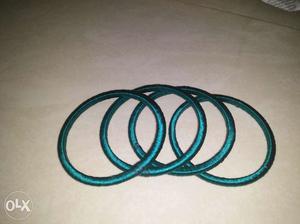 Silk thread plain bangles at very low cost all