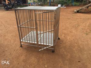 Stainless steel Dog House 7 months old