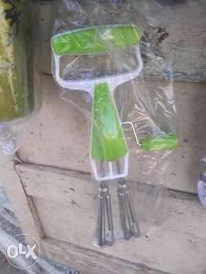 White And Green Manual Hand Mixer Pack
