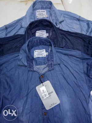 3 Denim's shirt cotton shirt best quality first