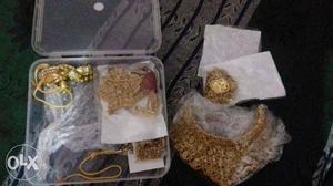 All bridal jewerly pices one time used