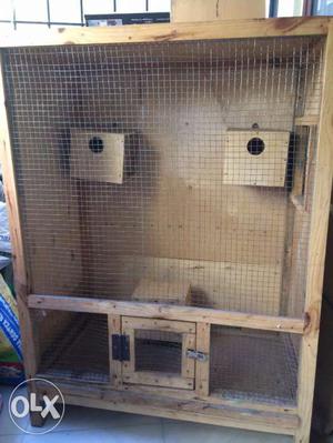 Bird - Breeding Cage (2feel*3feet) and 3 Breeding Box