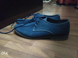 Combo Of Blue Suede party Shoes and casual DUKE shoes