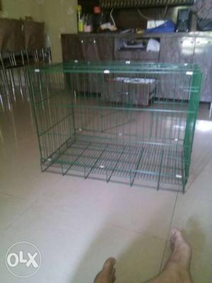 Dog cage 30 Lenght 18 Hight 22 Width hardly used