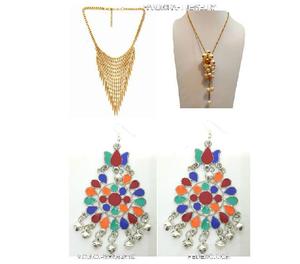 Fedexo handicraft antique combo necklace, earring.