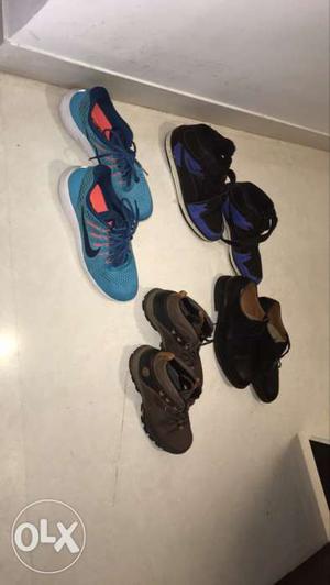 Four Pairs Of Shoes