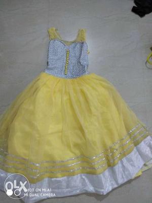 Long dress For 8 to 12 years old child One time used only