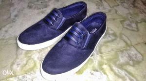 MNK Blu casual loafers for girls.