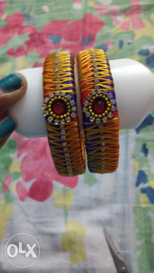 Multicolour bangles 2'6 can be customised