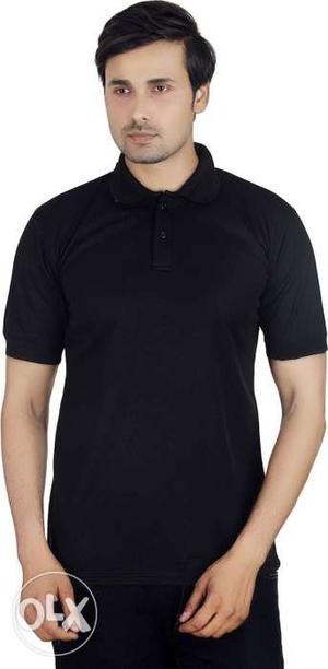 Polo T-shirts in sports fabric in 4 color size