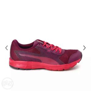 Puma Girls/Women Purple & Pink Running Shoes