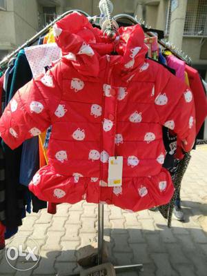 Sale 60% off.Beautiful frock style jacket for girls.