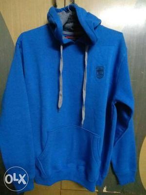 Sale 60%off. DUKE Royal-blue sweatshirt Hoodie. Size XL.