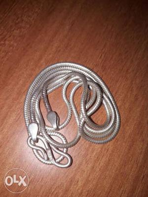 Silver chain, very attractive and original silver
