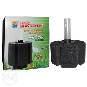Sponge filter xy 380 and Rs air pump 180