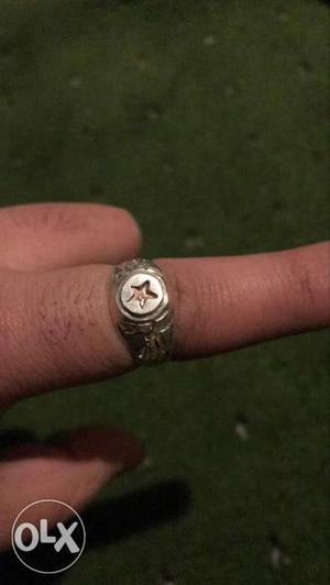 Star Symbol Amulet silver Ring original