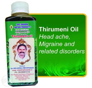 THIRUMENI OIL for Head ache and related disorder