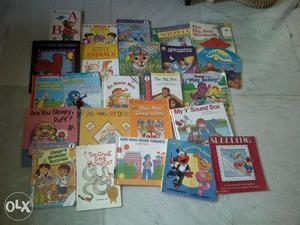 25 Kids books for 2-8yrs (used ones)
